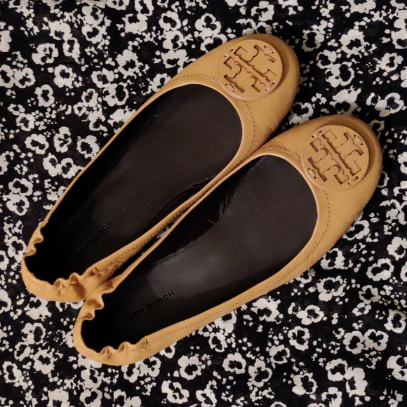 Tory Burch Shoes - Tory Burch Minnie Travel ballet flats, Size 7.5